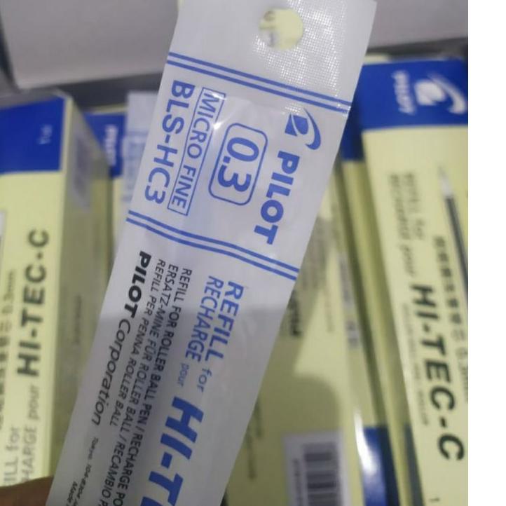 

[KODE 6PTOJ] refill isi ulang hitec pilot 0.3 hi tec per lusin /pak