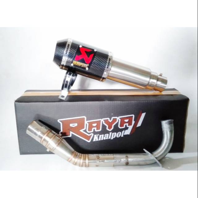 Knalpot Racing Akrapovic Nmax Aerox