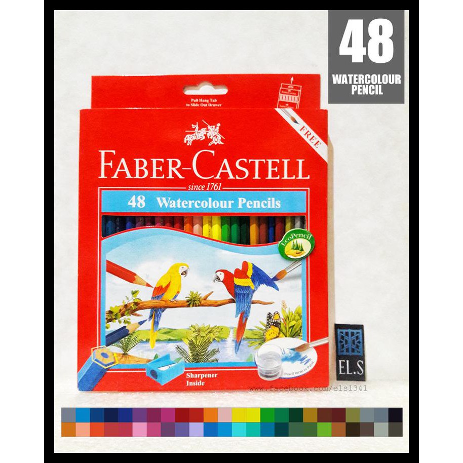 

Faber Castell 48 Watercolour Pencils