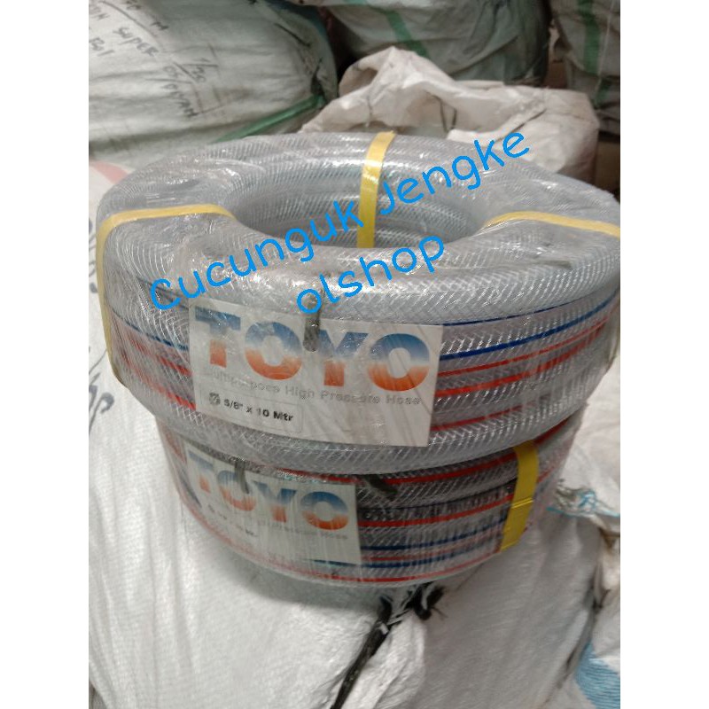selang benang merk Toyo ukuran 5/8 panjang 10 meter