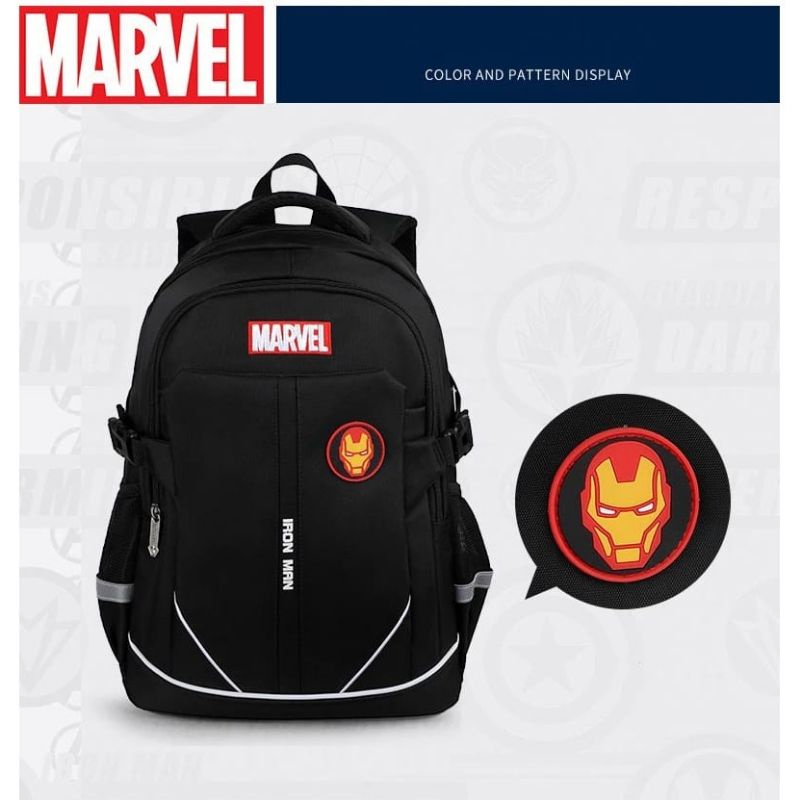 TERLARIS TAS RANSEL ANAK SEKOLAH SD SMP SMA SMK D3 TAS ANAK LAKI LAKI-LAKI MARVEL TERBARU TAS PRIA LAPTOP