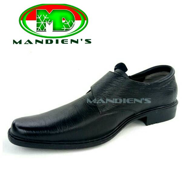 MANDIENS - SJ156 Sepatu Formal Pria Kulit Asli Original Medali Export Quality