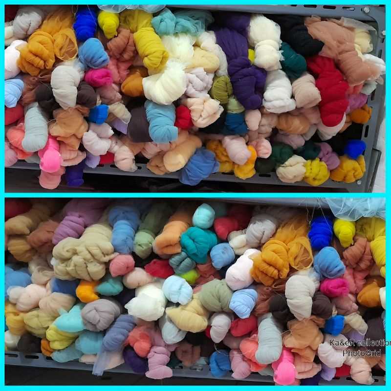 kain tile polos LEMBUT KILOAN