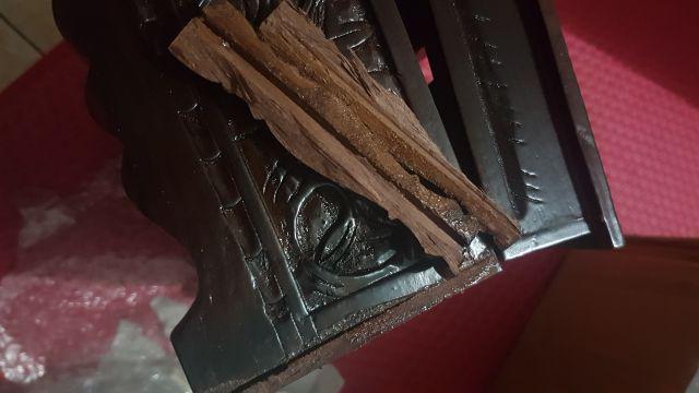 Promo !! Tempat Tisu Klasik Kayu Solid