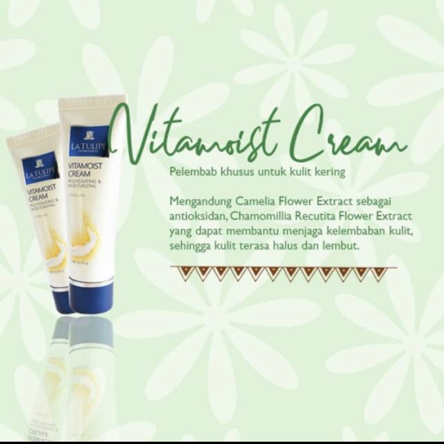 La tulipe vitamoist cream