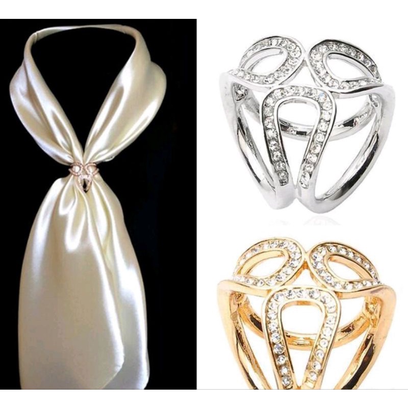 Bros ring hijab/gesper hijab cantik