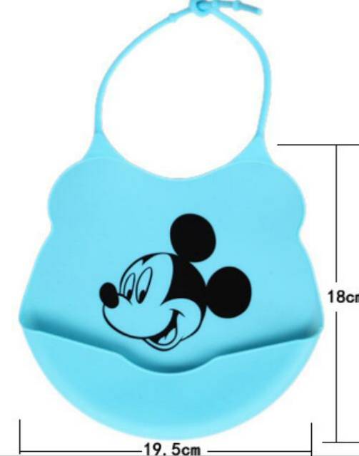 UNNISO - Slabber Silicone Motif Disney / Slabber Silicon Bayi