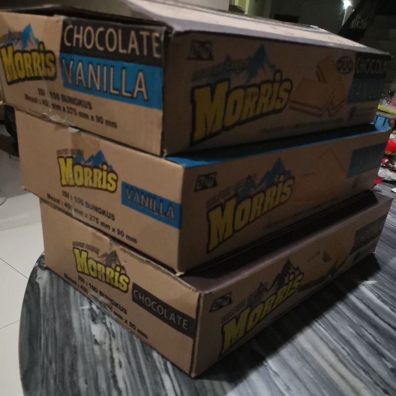 

SSP Morris Wafer Cream 10 x 10 pak @ 15 gr