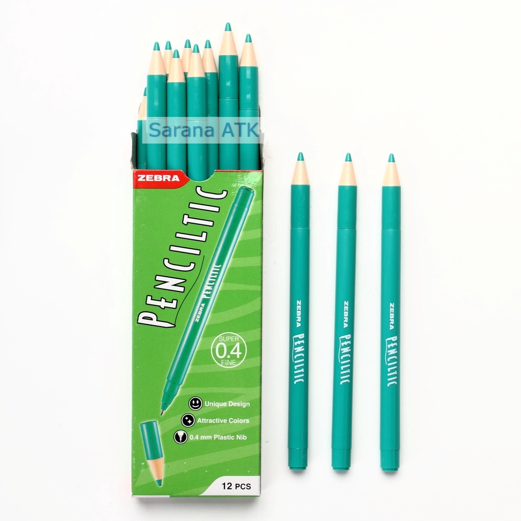 

Zebra Penciltic - Pulpen 0.4 Warna HIJAU [ 1 Pcs ]