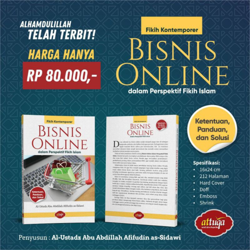 (BISA COD) fikih bisnis online