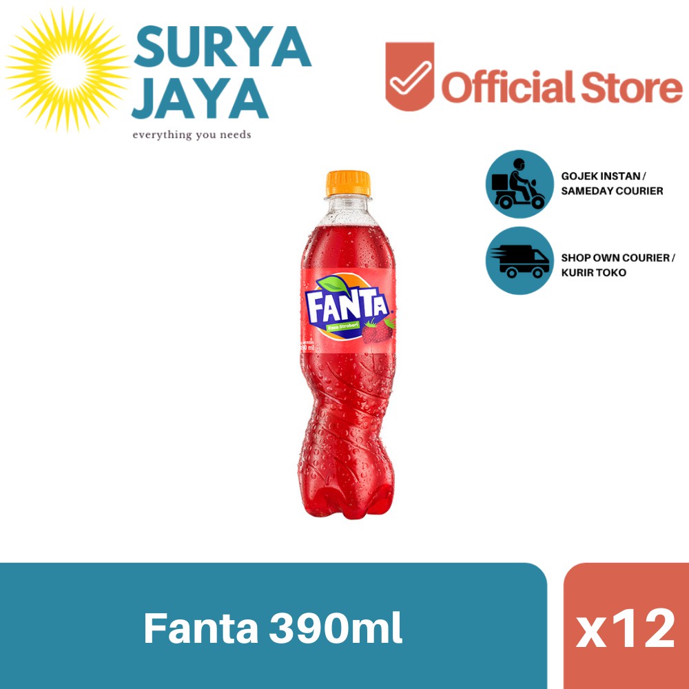 

Distributor Fanta Botol 390ml (Isi 12pcs) - Agen Fanta