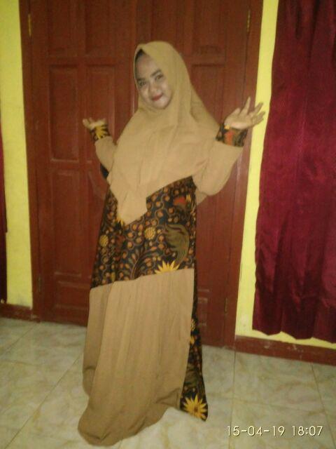 Gamis Batik Manggar, Padi,sekar,cantik,kubis,kipas,daun,kupu,nadine,gendis