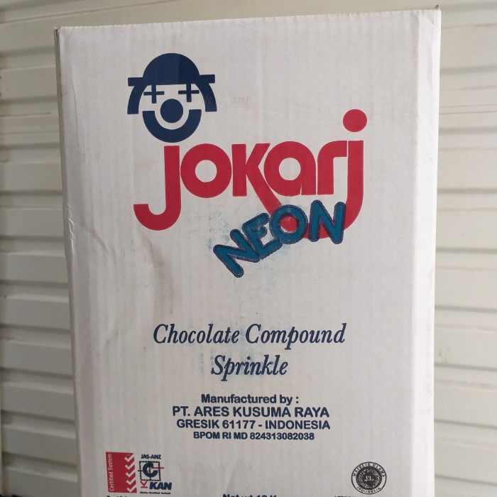 

Meses Jokari Neon Coklat 500gr