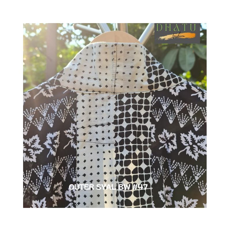 Dhatu Fashion - Blouse Outer Syal BW #47