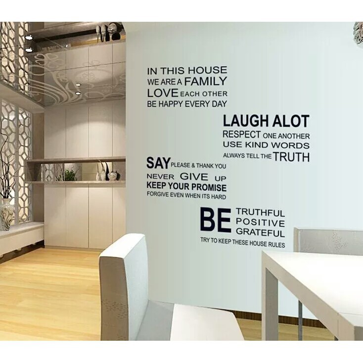 KC Baby - Wallsticker Dinding / Dekorasi Dinding / Stiker Dinding / Wallpaper Dinding - Quotes