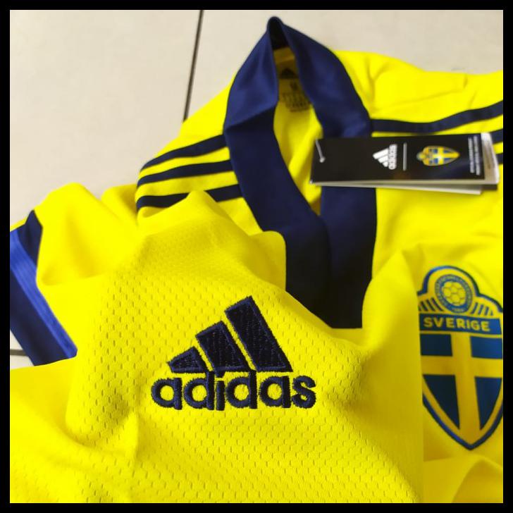 JERSEY SWEDIA HOME EURO 2021 OFFICIAL GRADE ORI - S