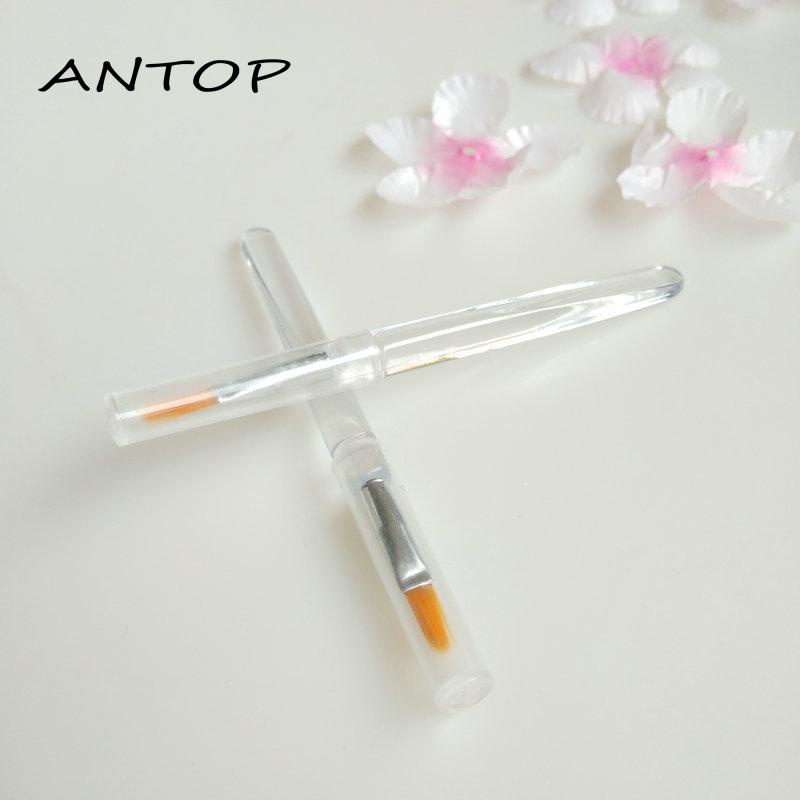 Stik Brush Bibir Portable Sekali Pakai Bahan Kristal Transparan