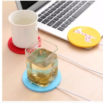 Tatakan Sumpit Keramik / Tatakan Gelas Pemanas Minuman Elektrik Dengan Kabel USB