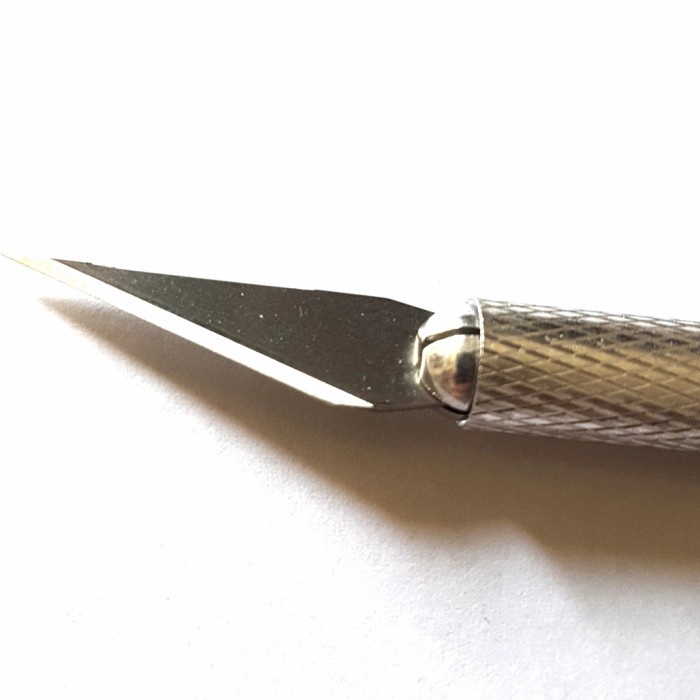 

Aman Harga Grosir (1Kotak/10Pcs) Refill Isi Ulang Mata Pen Cutter Blade Promo