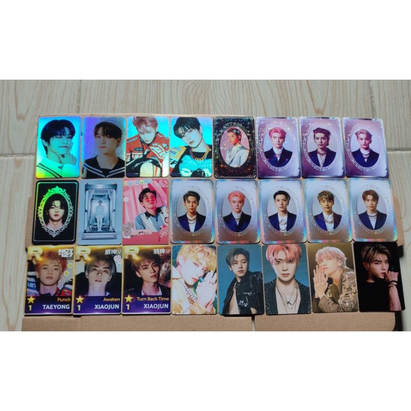 Unofficial PC NCT 2020 resonance holo hologram fanmade SYB Jaehyun Taeyong Jeno Mark Xiaojun Doyoung