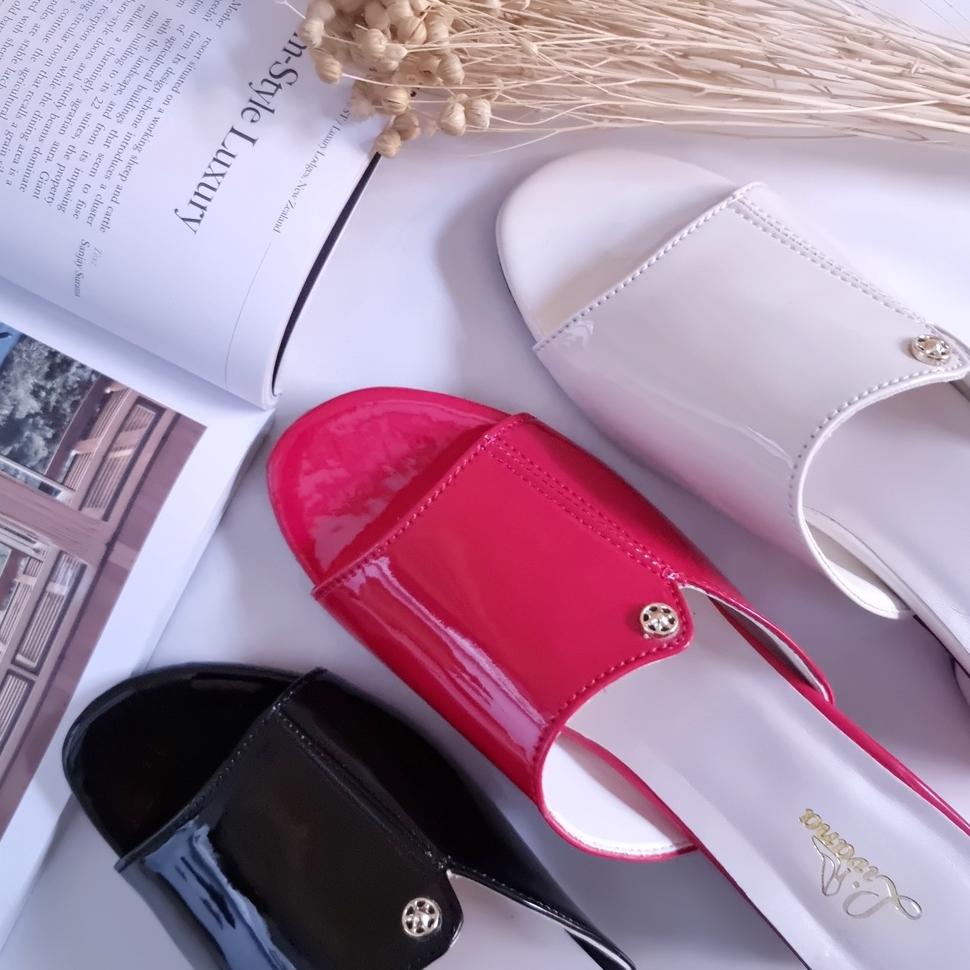 (L1K5) Sandal High Heels Hak Tahu Tinggi Foxy Livana Wanita Perempuan Sintetis Premium Formal Kerja 