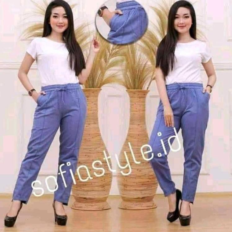 LAngsung Krm's baggy pants levis termurah |J6S005 ,..