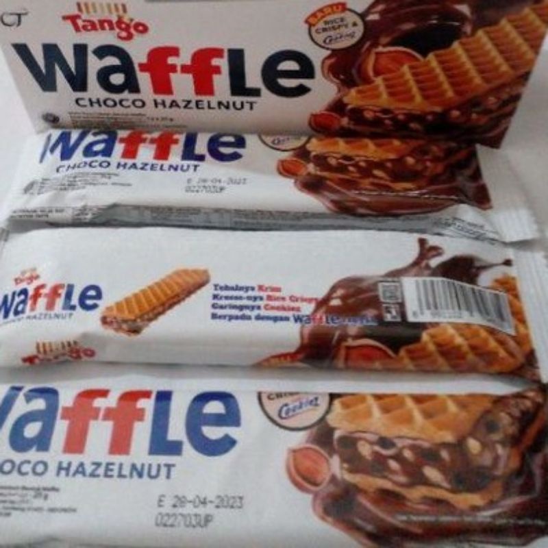 

TANGO WAFFLE CHOCO HAZELNUT 1 BOX ISI 12 X 25 GRAM
