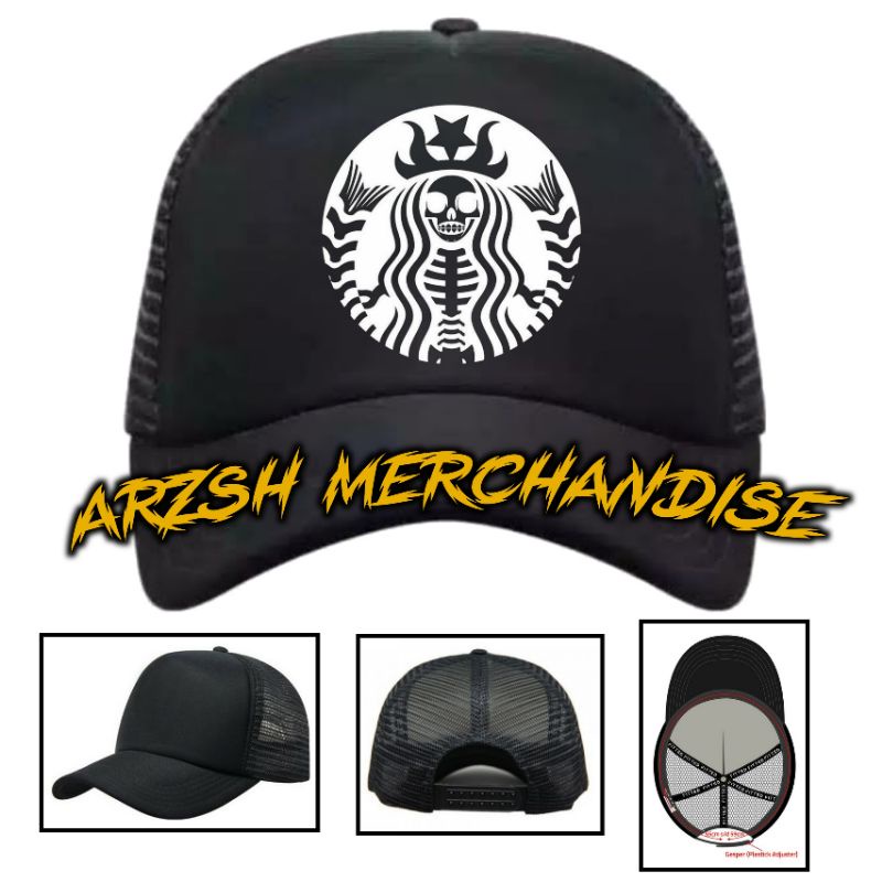 Topi Starbucks Coffee - Topi Trucker Starbucks Coffee