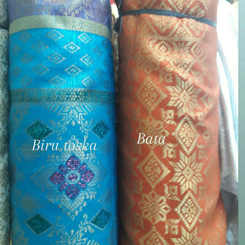 Bahan songket Semi palembang /Kain songket