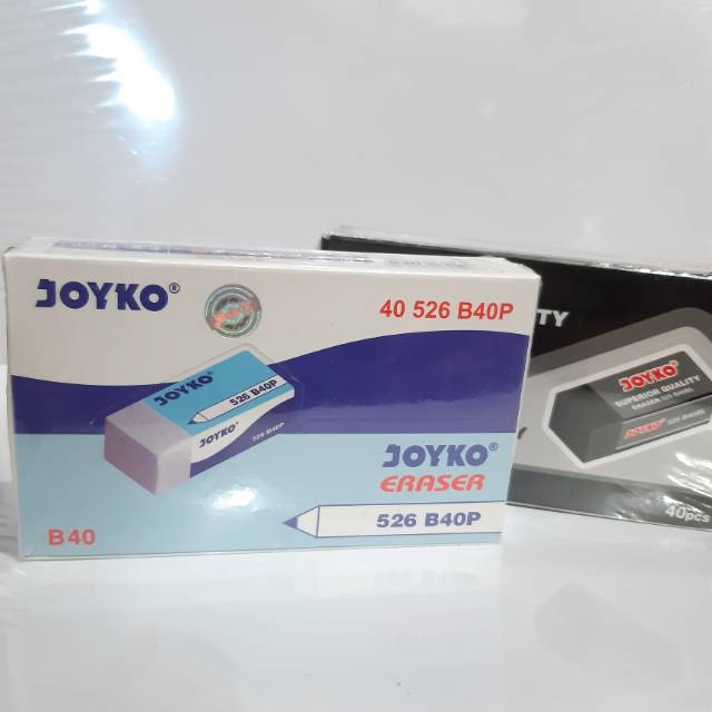 

Penghapus Joyko Eraser B40P isi 40