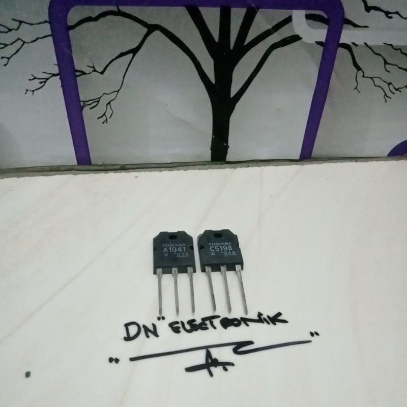 transistor A 1941/ C 5198 Toshiba ORI