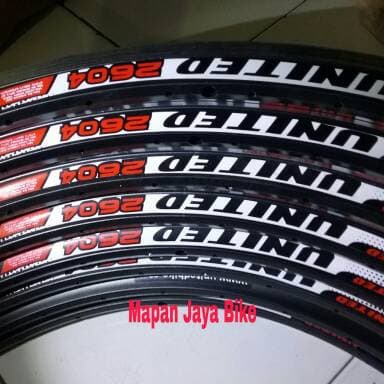 Rims 26inc sepeda mtb, gunung, federal united double wall 36h alloy