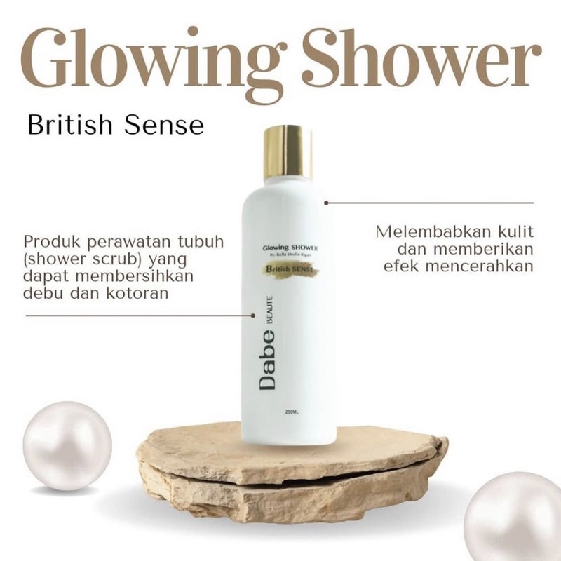 GLOWING SHOWER DABE BEAUTE - BODY CARE BY BELLA SHOFIE