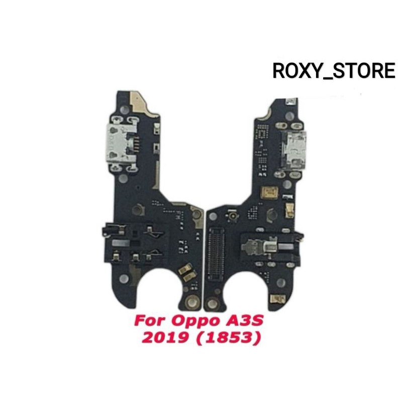 Board Charger Papan Cas Headset Hansfree PCB Oppo A3S 2019 Mic