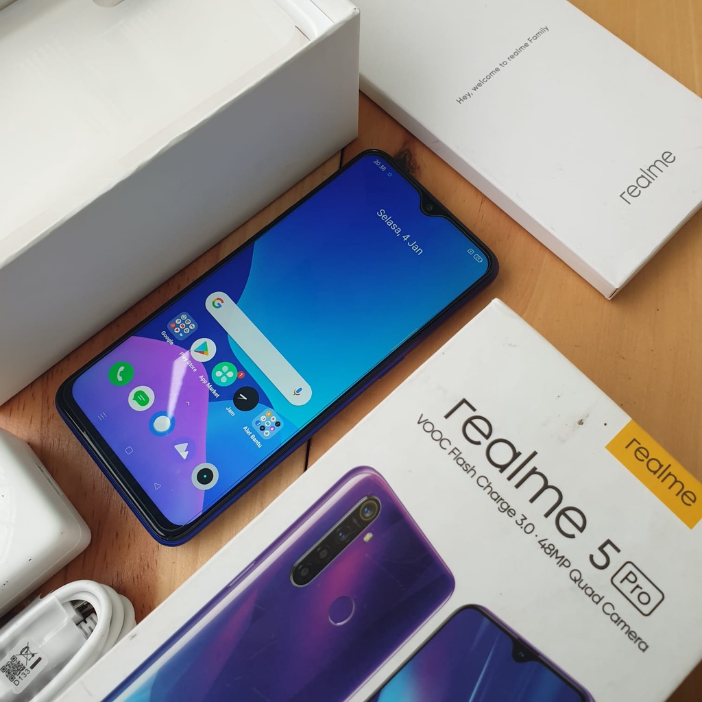 REALME 5 PRO SECOND 4/128 & 8/128GB HANDPHONE SECOND HP SEKEN HP BEKAS HP MURAH