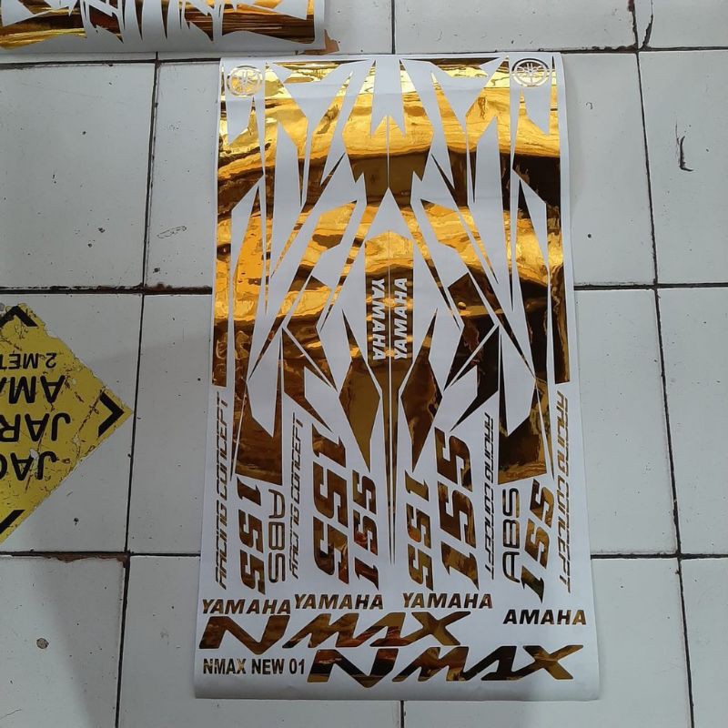 Striping Sticker cutting YAMAHA NMAX NEW 2020-2021