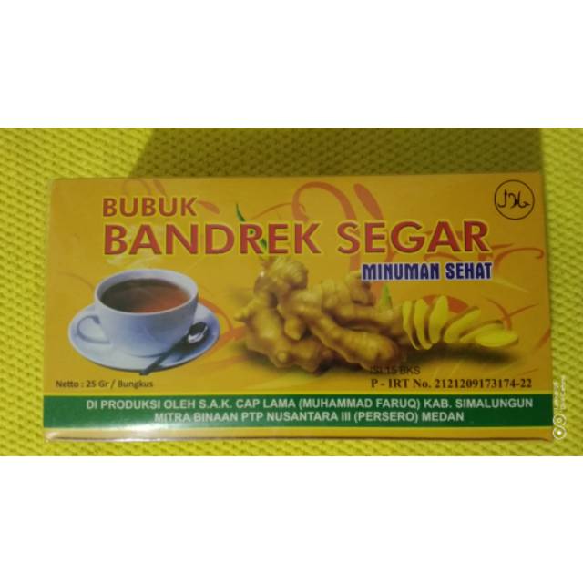 

Bandrek Segar Minuman Kesehatan