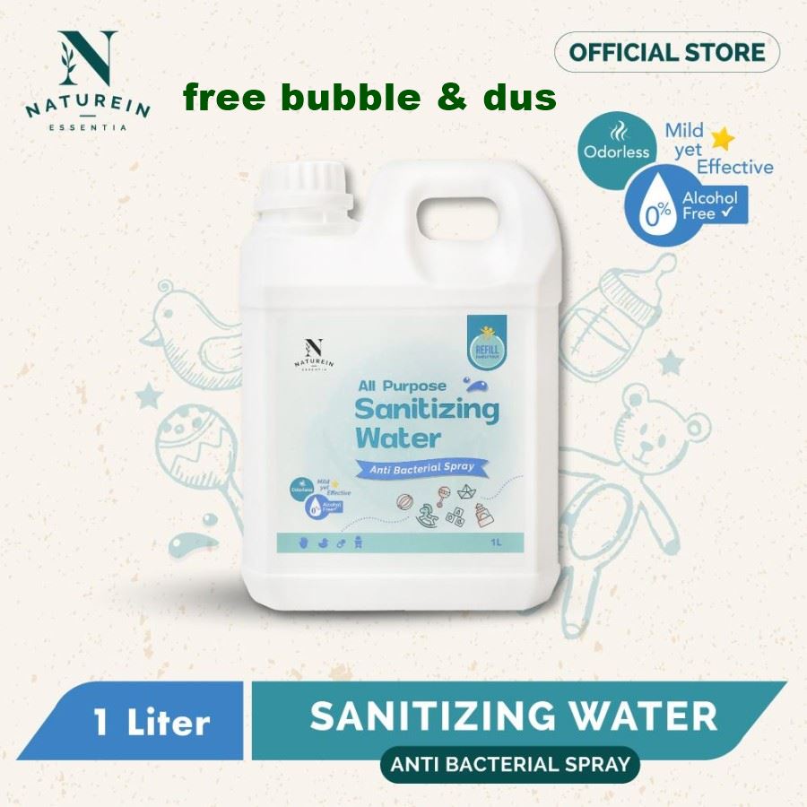 Naturein All Purpose Sanitizing Water Kemasan Refill 1 Liter