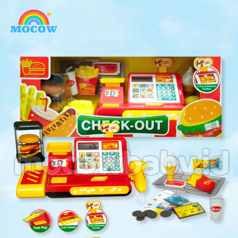 mesin kasir mainan / kasir mainan
