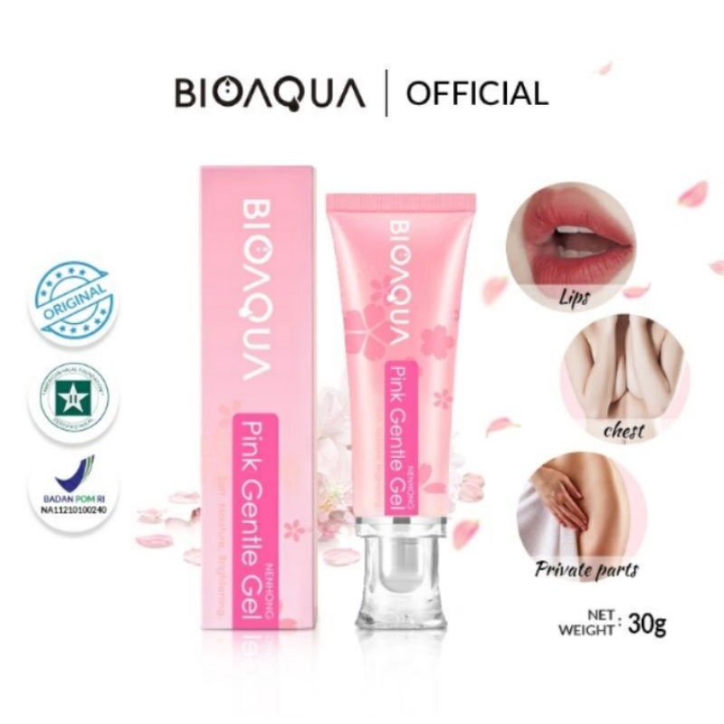 BIOAQUA Nenhong Cream 30g Warm Gentle Pink Nenhong Lip Serum