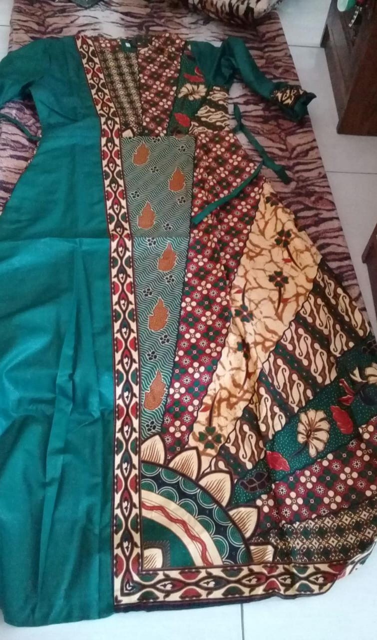 Gamis Batik Original Ratoe Modern  Realpict