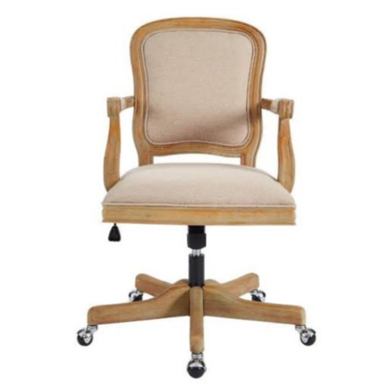 kursi putar direktur jati minimalis