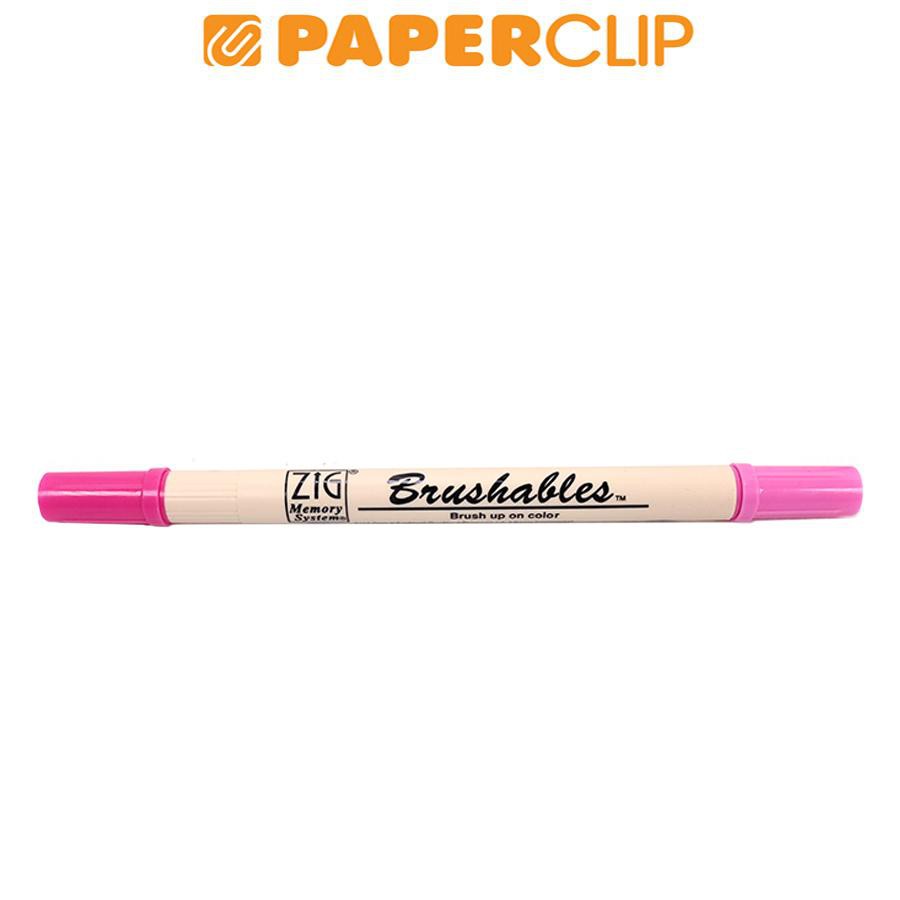 

PEN BRUSH ZIG KURETAKE MS-7700 BRUSHABLES 025 PURE PINK
