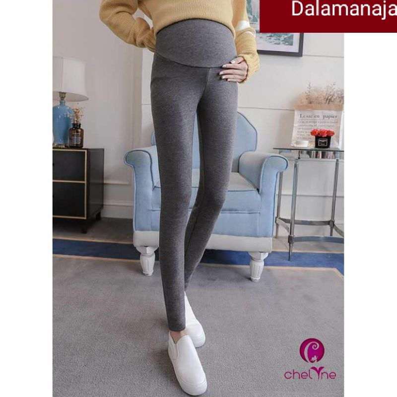 Chelyne legging hamil Panjang Highwaist HJ 133 Sangat Nyaman di Pakainya