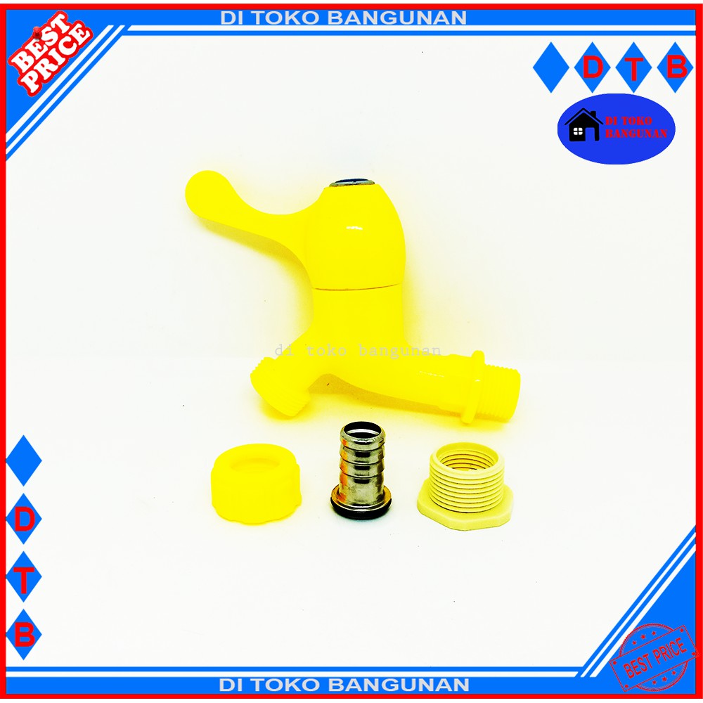 Kran Taman Jumbo Pvc 1/2&quot; Cisal