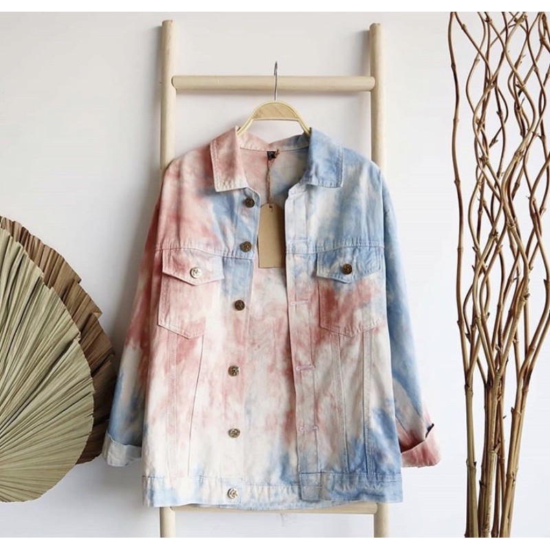 colouring denim jacket