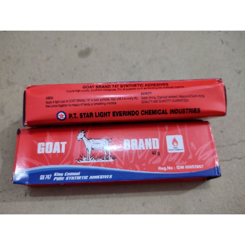

Lem Kambing Lem Goat 40gr