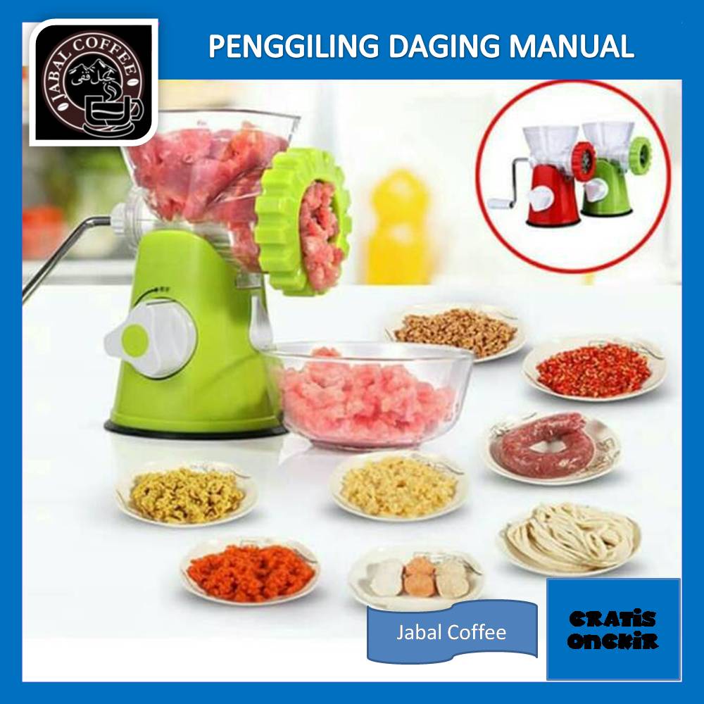 Penggiling Daging Manual / Meat Grinder Mini Portable / Meat Grinder Manual 02