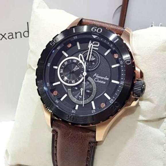 Jam Tangan Pria Alexandre Christie 6510 MF / 6510