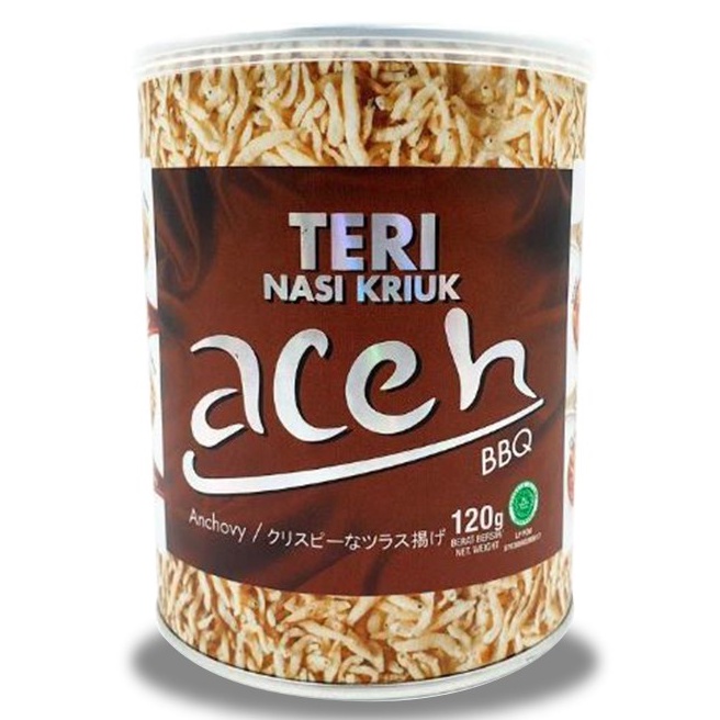 Teri Nasi Aceh Kriuk BBQ 120 gram